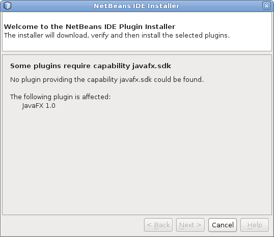 some plugins require capability javafx.sdk