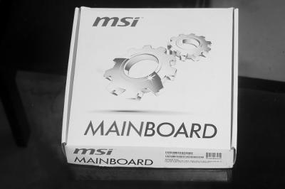 The MSI motherboard
